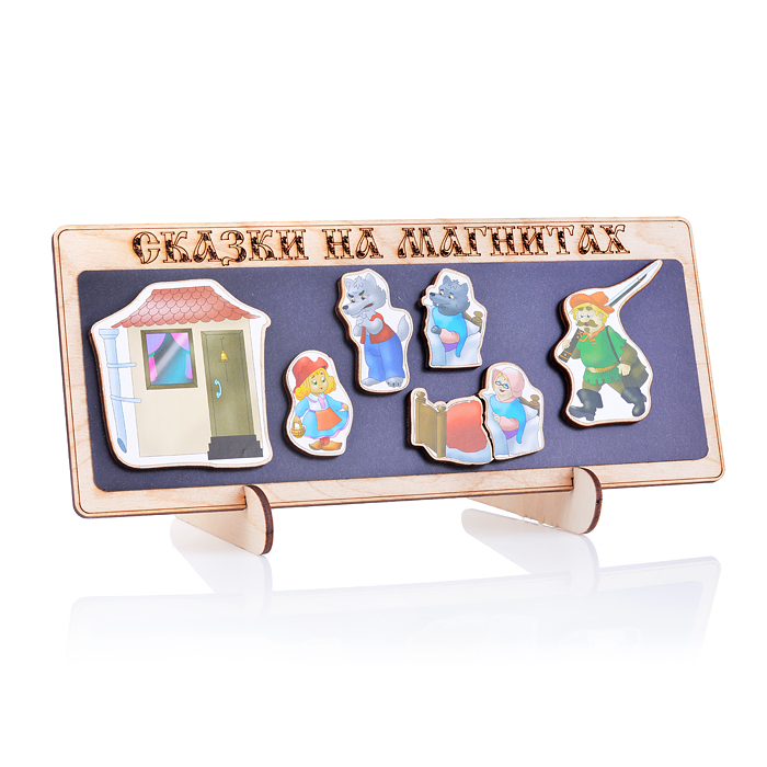 Сказки на магнитах "Красная шапочка" 