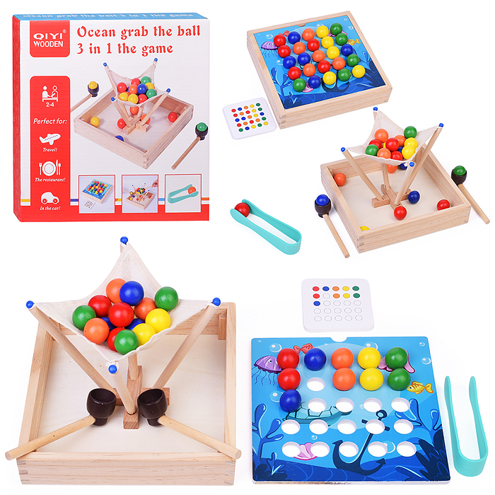 Игра развивающая D1953 "Разноцветные бусинки"