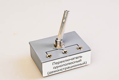 Переключатель однополюсный (демонстрационный)