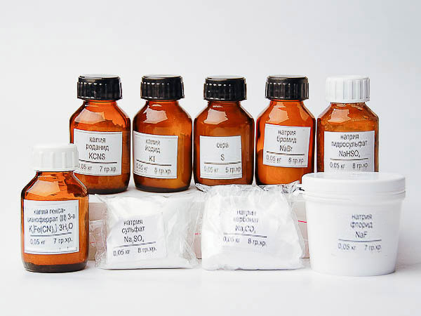 Набор № 12 ВС "Неорганические вещества"