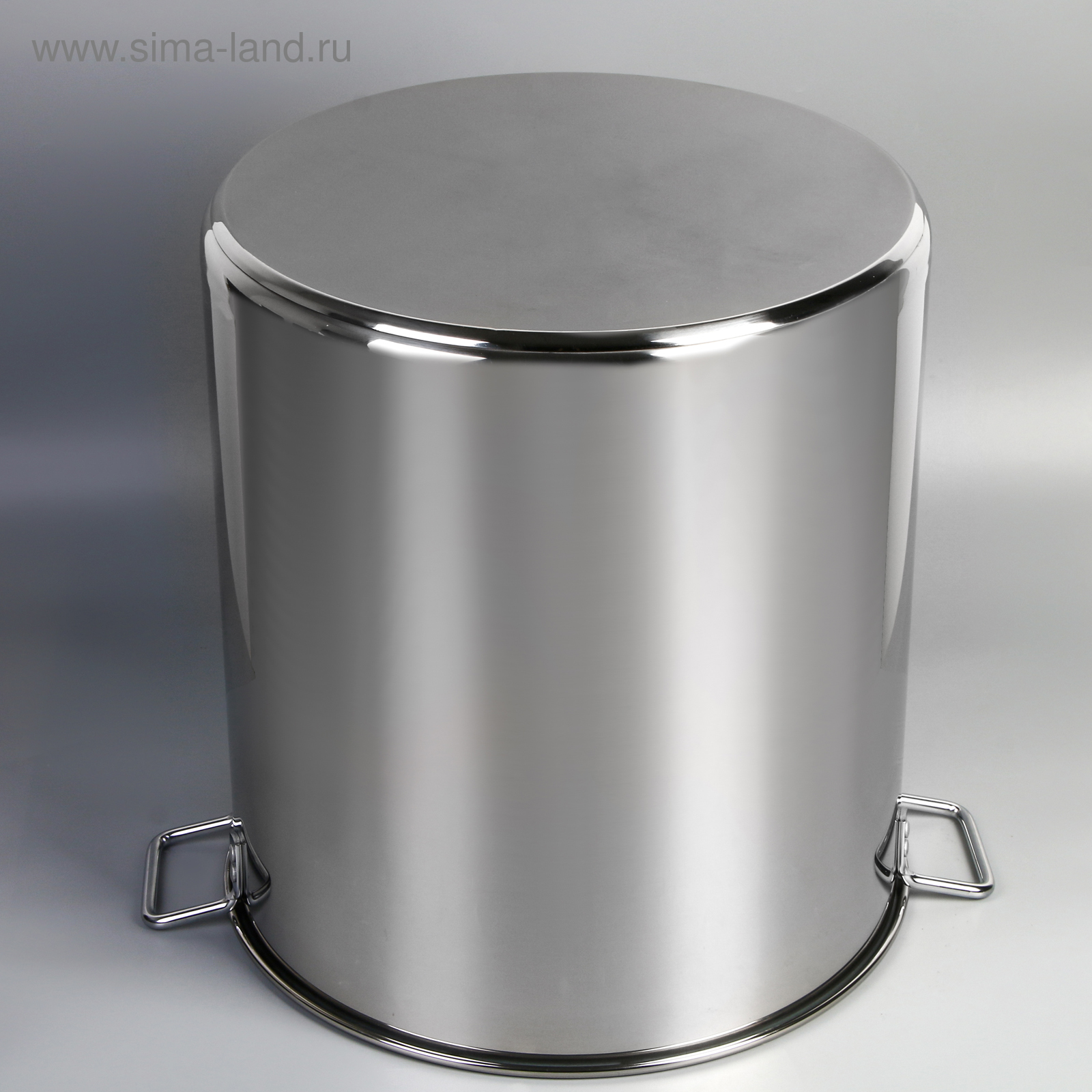 Котёл Катунь «Общепит», 70 л, d=45 см, h=48 см, с крышкой, капсульное дно, индукция, нержавеющая сталь, хромированная