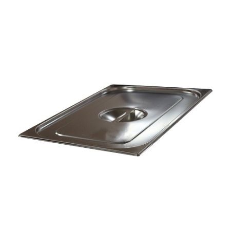 Крышка гастроемкости Roal GN 1/4 (265х162мм) из нержавеющей стали